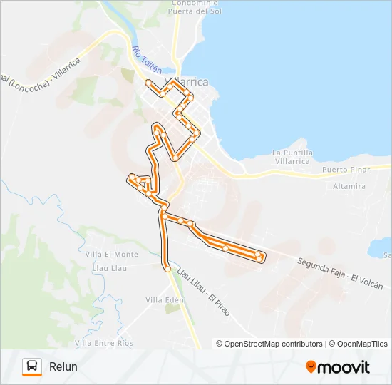 3B Bus Line Map