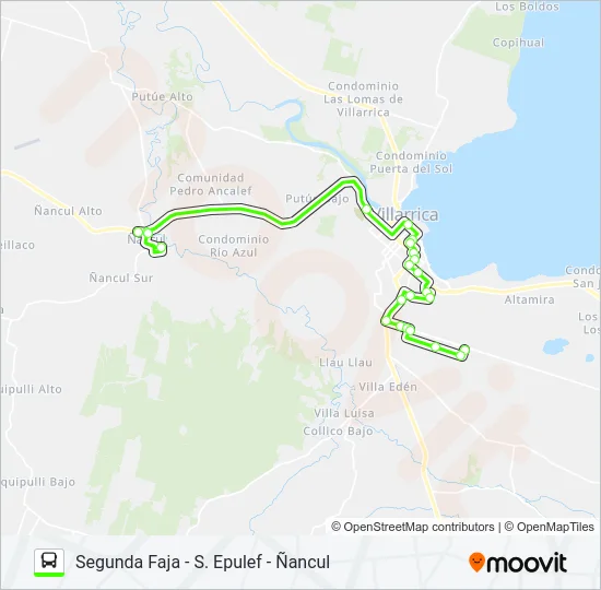 4A Bus Line Map