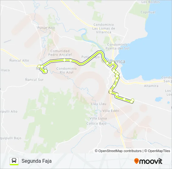 4B Bus Line Map