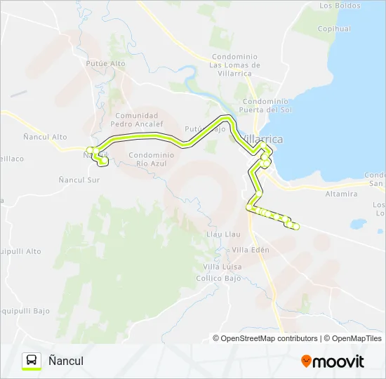 4B Bus Line Map