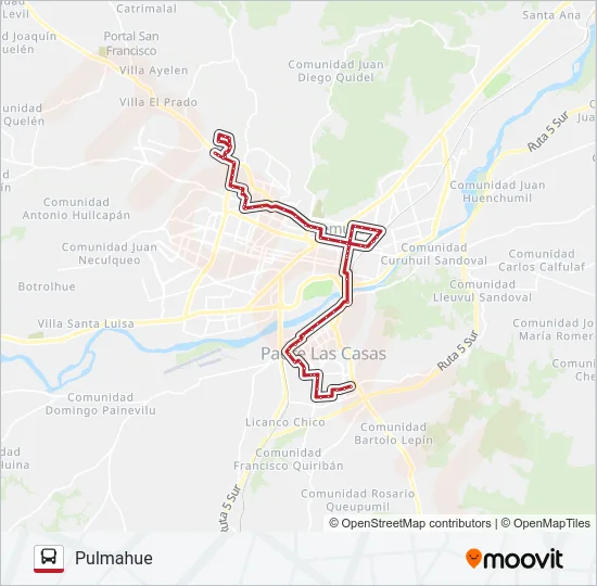 3 B Bus Line Map