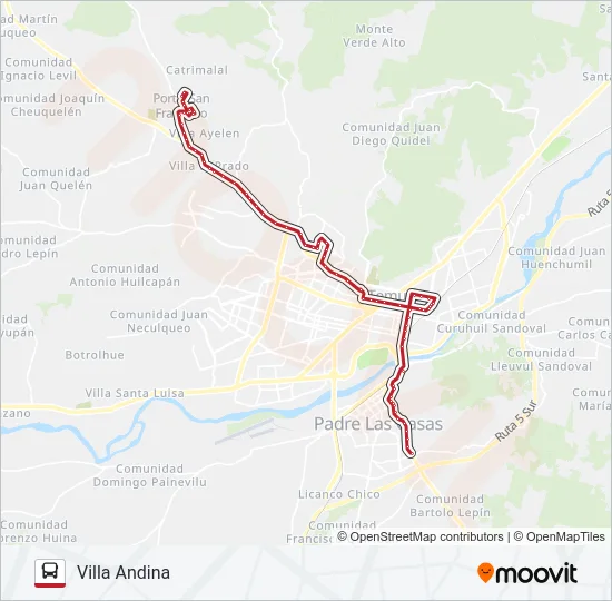 3 B Bus Line Map