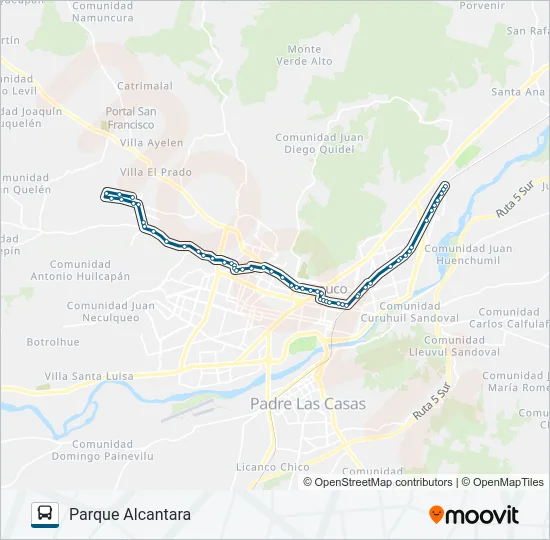 9 B Bus Line Map