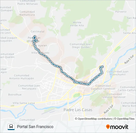 9 C Bus Line Map