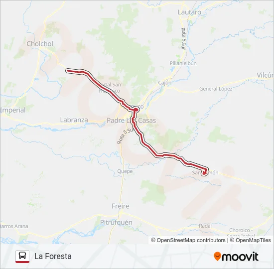 3 D Bus Line Map
