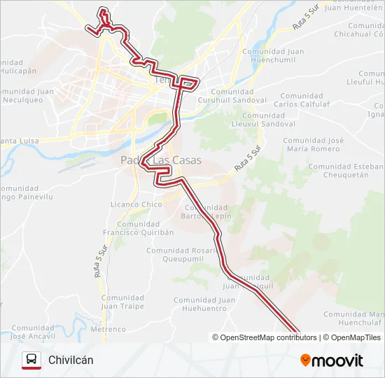 3 C Bus Line Map