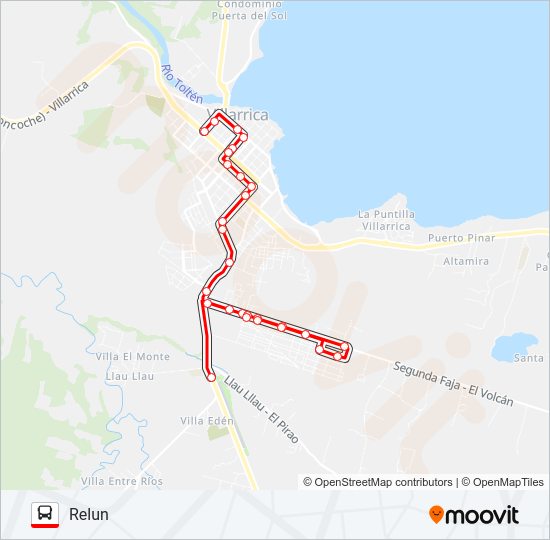 3A Bus Line Map