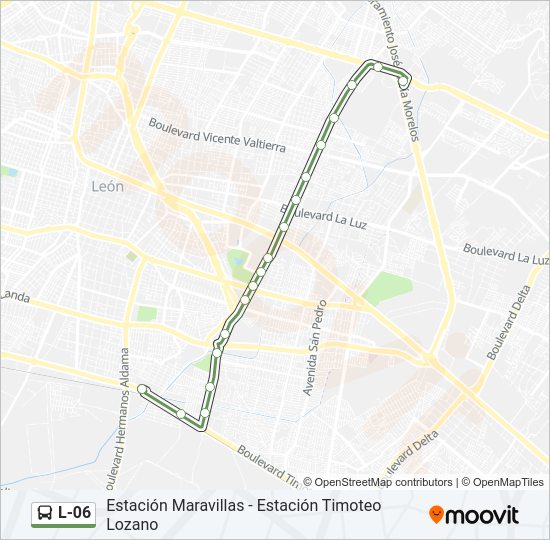 L-06 Bus Line Map