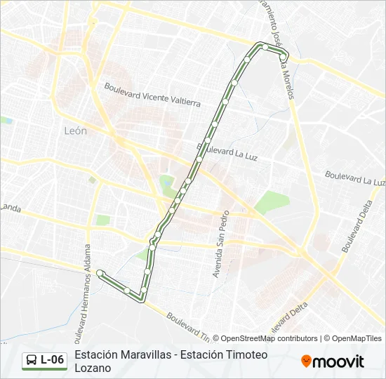 L-06 Bus Line Map