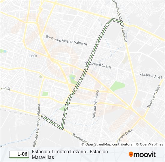 L-06 bus Line Map