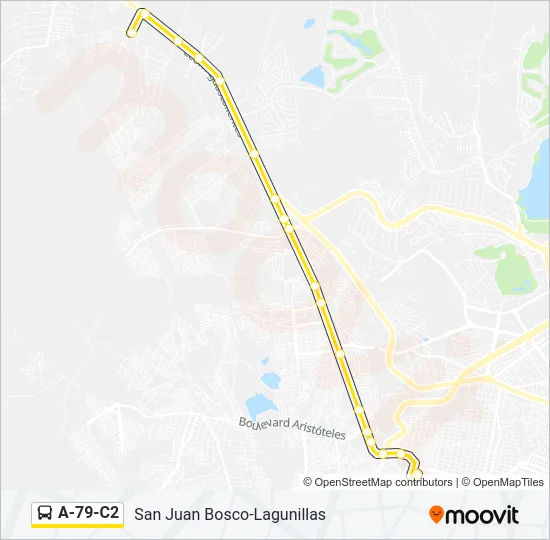 A-79-C2 Bus Line Map