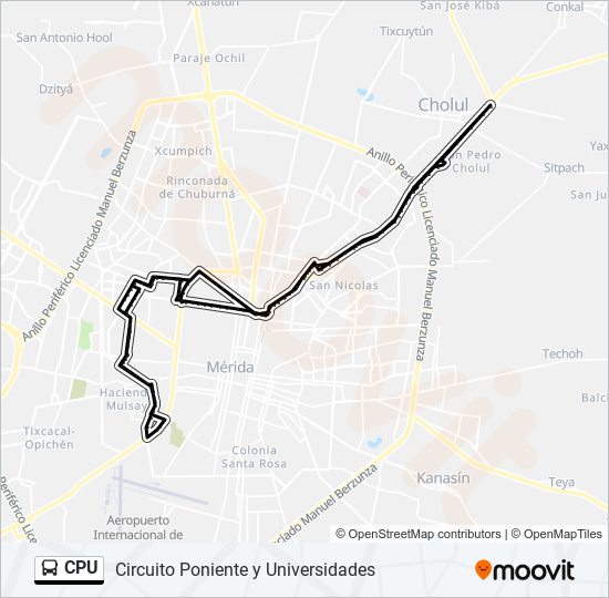 CPU bus Line Map