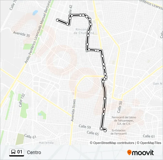 01 Bus Line Map