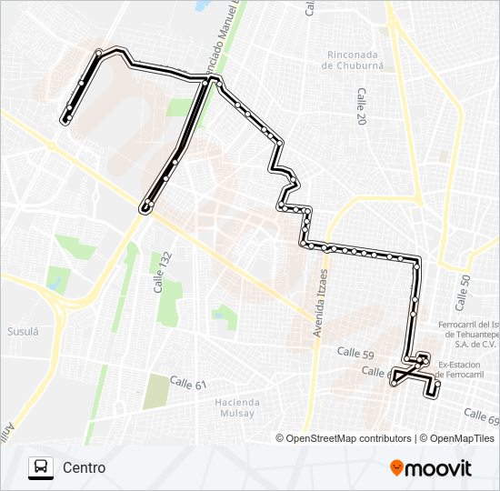 Mapa de CHENKU - SAN DAMIAN de autobús