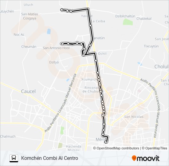 191-192-194 bus Line Map