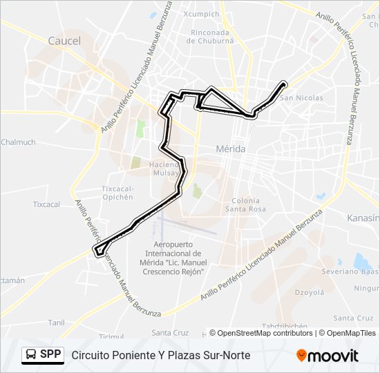 SPP Bus Line Map