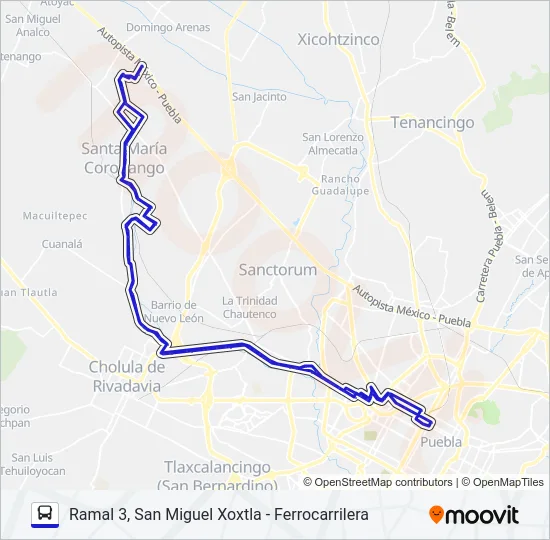 RUTA S11 Bus Line Map