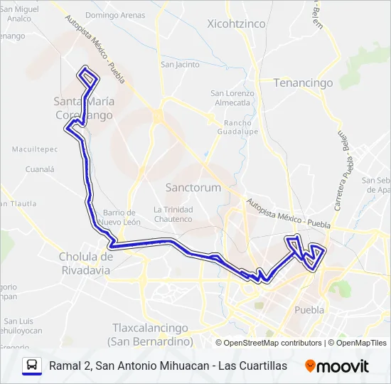 RUTA S11 Bus Line Map