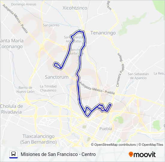 RUTA S19 Bus Line Map