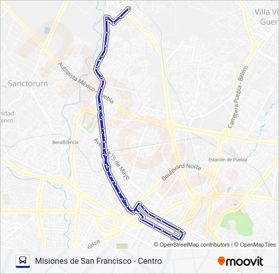 RUTA S19 Bus Line Map