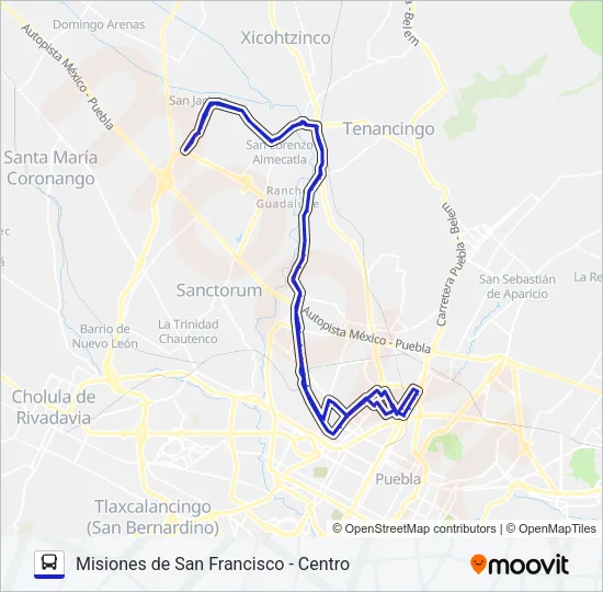 RUTA S19 Bus Line Map