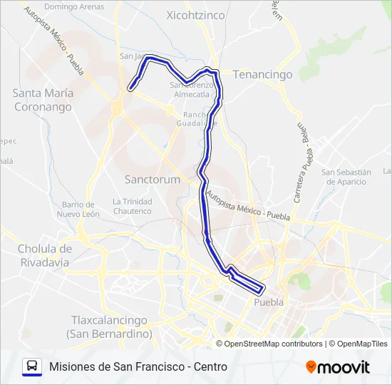RUTA S19 Bus Line Map
