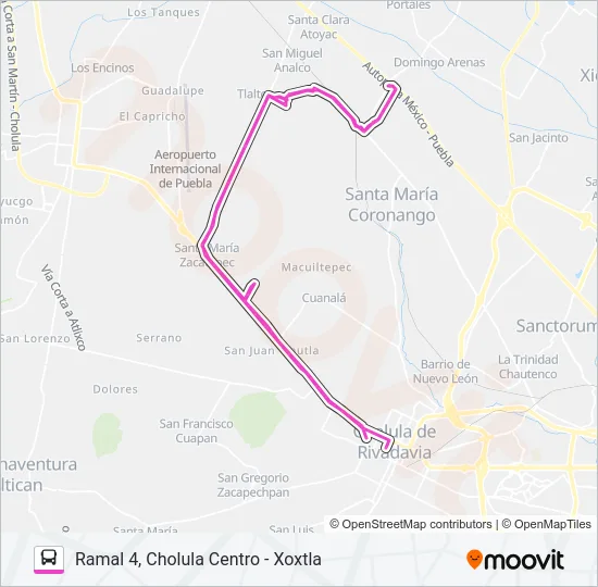 RUTA S25 Bus Line Map