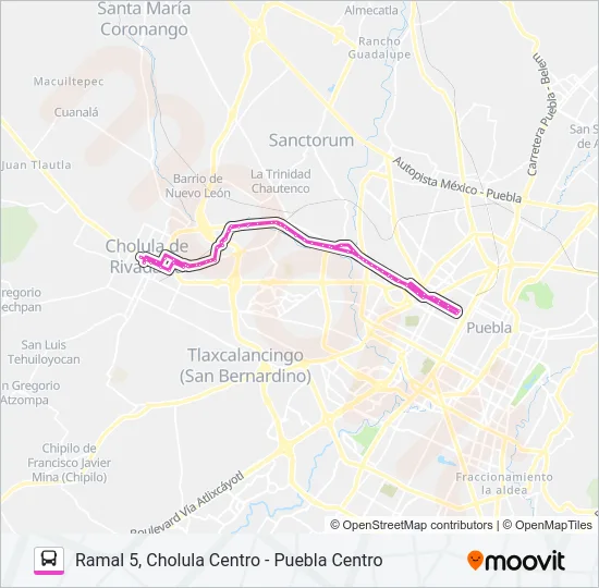 RUTA S25 Bus Line Map