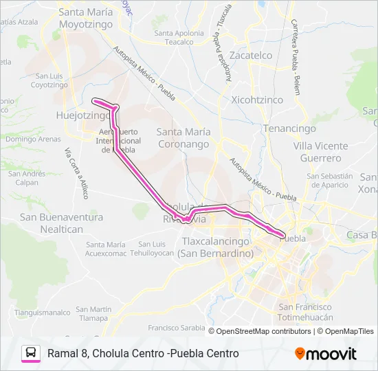 RUTA S25 Bus Line Map