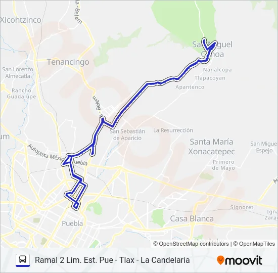 RUTA UTP Bus Line Map