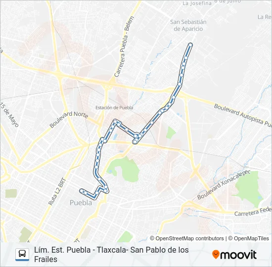 RUTA LA JOSEFINA Bus Line Map