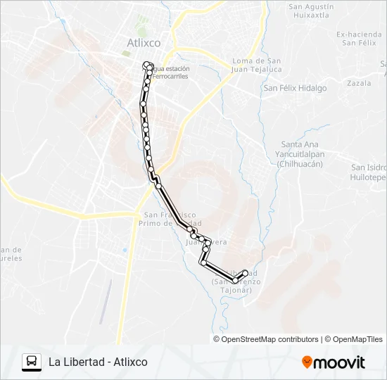 RUTA S24 Bus Line Map