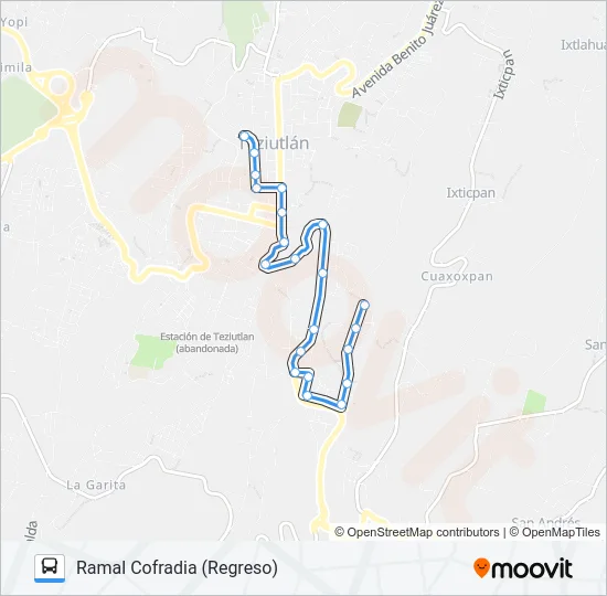 RUTA ROJOS Bus Line Map