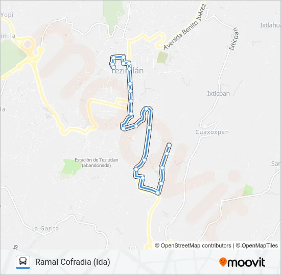 RUTA ROJOS Bus Line Map