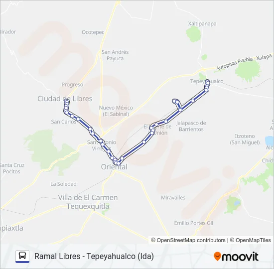 RUTA SUBURBANA Bus Line Map