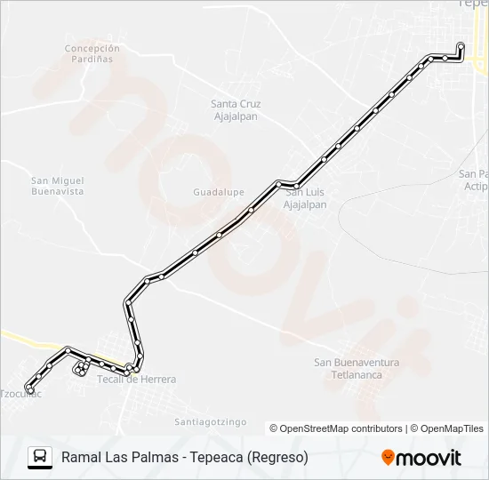 RUTA LAS PALMAS Bus Line Map
