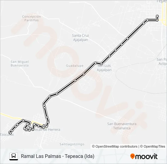 RUTA LAS PALMAS Bus Line Map
