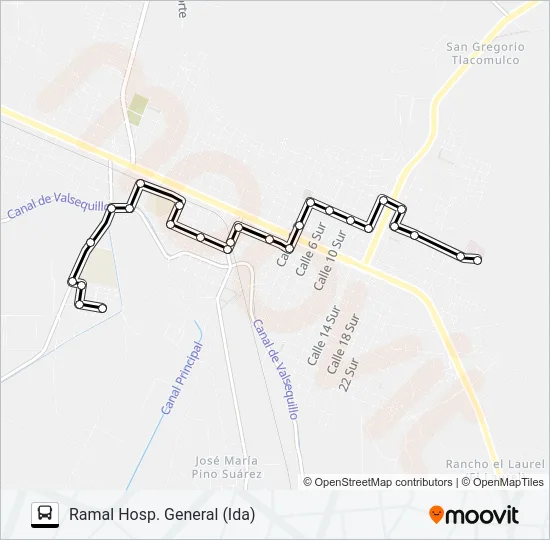 RUTA SAN MARTÍN Bus Line Map