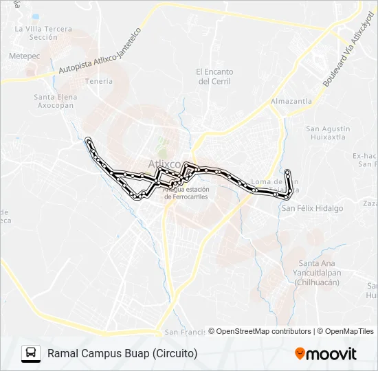 RUTA SANTA RITA Bus Line Map