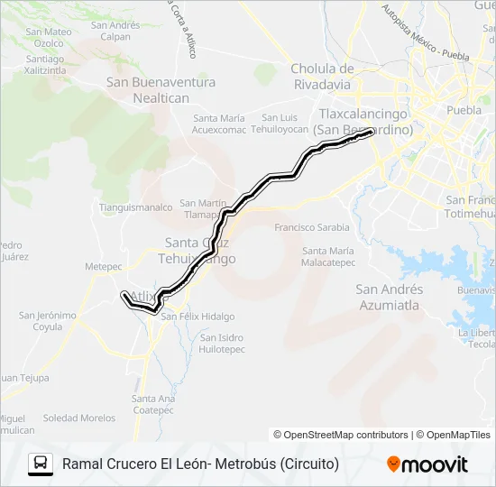 RUTA SANTA RITA Bus Line Map