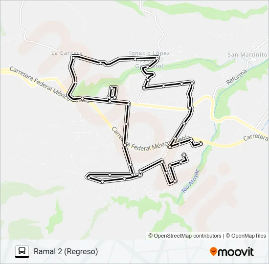 RUTA S28 Bus Line Map