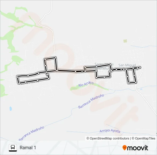 RUTA S28 Bus Line Map