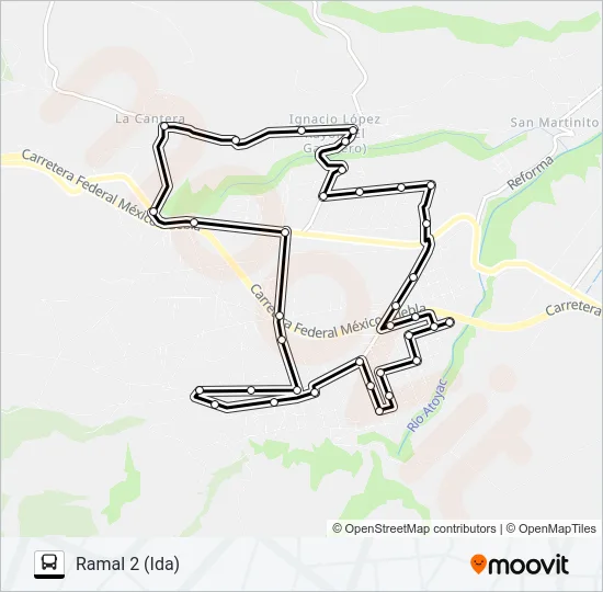 RUTA S28 Bus Line Map