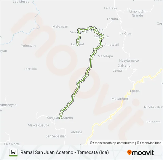 RUTA SU MIXTA Bus Line Map