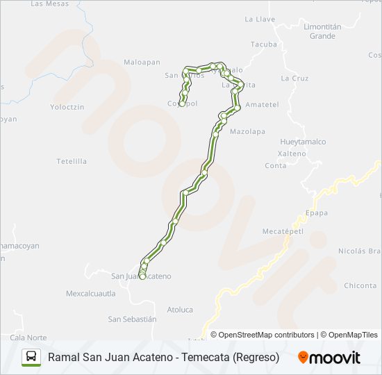 RUTA SU MIXTA bus Line Map