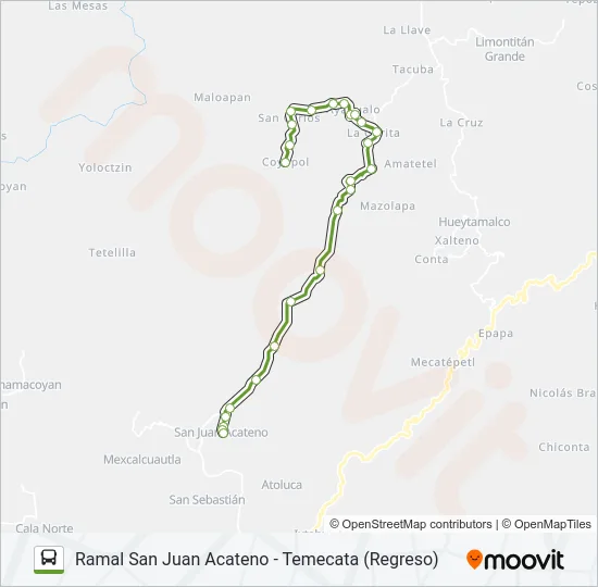 RUTA SU MIXTA Bus Line Map