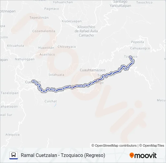 RUTA SUBURBANA Bus Line Map