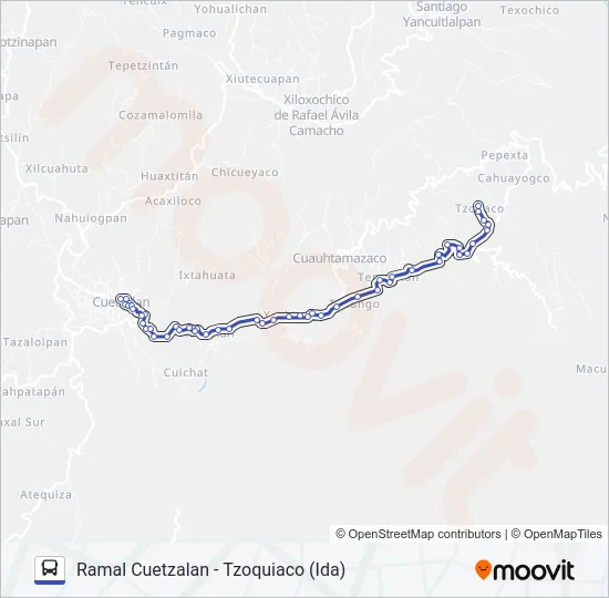 RUTA SUBURBANA Bus Line Map