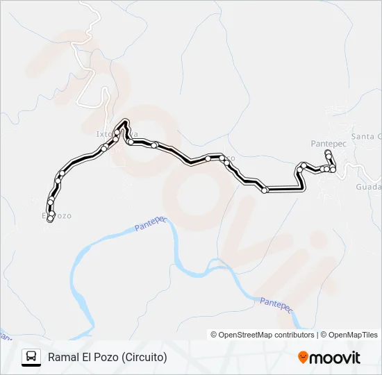 RUTA MECAPALAPA Bus Line Map