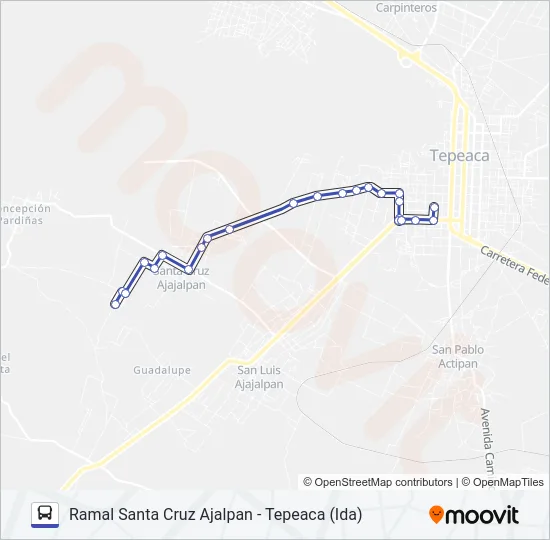 RUTA SUBURBANA Bus Line Map